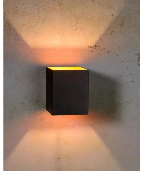 Lucide 23253/01/30 - Fali lámpa XERA 1xG9/42W/230V fekete