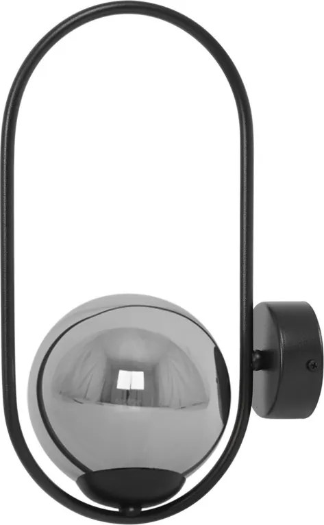 KAJA K-5115 DAVOS Szürke Színű Fali Lámpa 1xE14 10W IP20