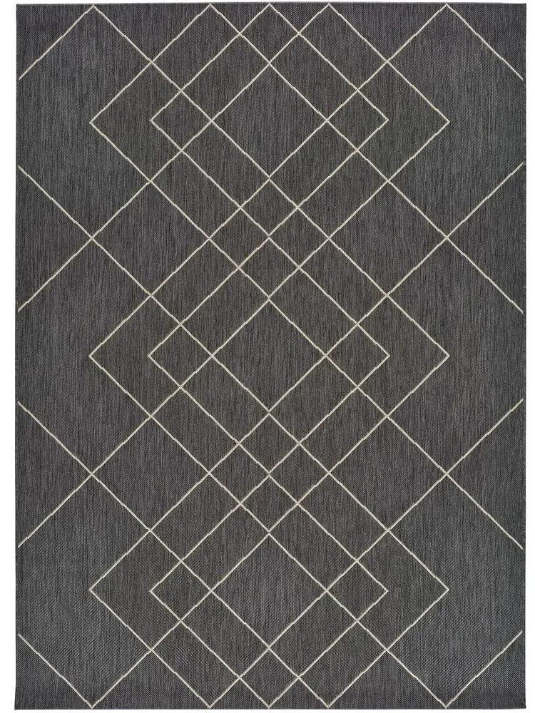 Hibis szürke kültéri szőnyeg, 160 x 230 cm - Universal
