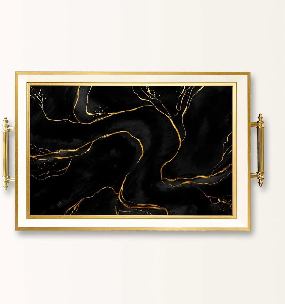 Üveg tálca, 38×24 cm – TPB10006