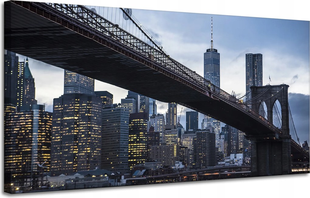 Vászonkép Építészet Manhattan 120X60 cm