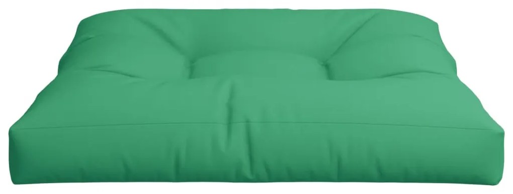 zöld szövet raklappárna 80 x 80 x 12 cm