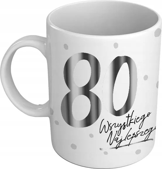 Prémium Bögre Boldog 80. Születésnapot