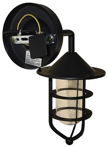 Kültéri fali lámpa TAMA 1xE27/60W/230V IP44 fekete