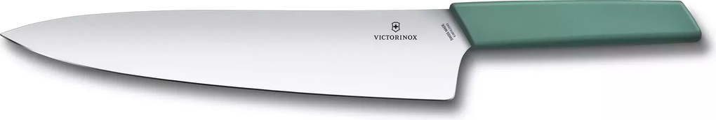Victorinox szakácskés Swiss Modern 6.9016.2543B zöld (25 cm)