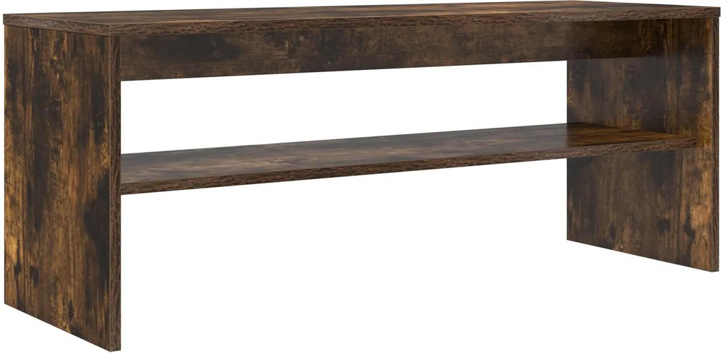 vidaXL TV szekrény Füstölt tölgy 100 x 35 x 40 cm Faanyag