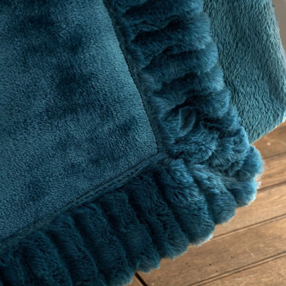 Takaró 150x200 cm Velvet and Faux Fur – Catherine Lansfield