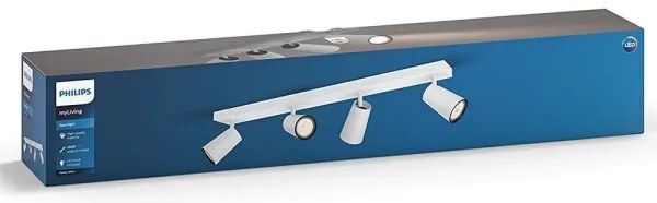 Philips 50574/31/PN - MYLIVING PAISLEY 4xGU10/5,5W/230V spotlámpa