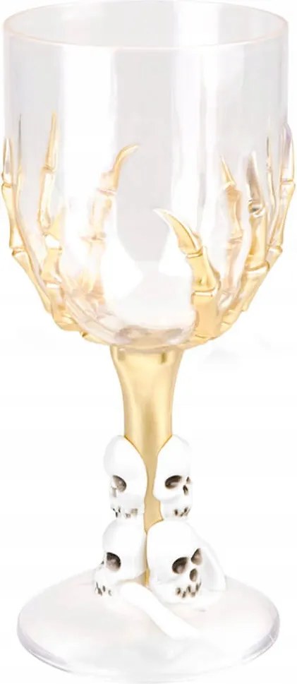 Műanyag borospohár Boland, Koponyák, 250 ml, Halloween Boland