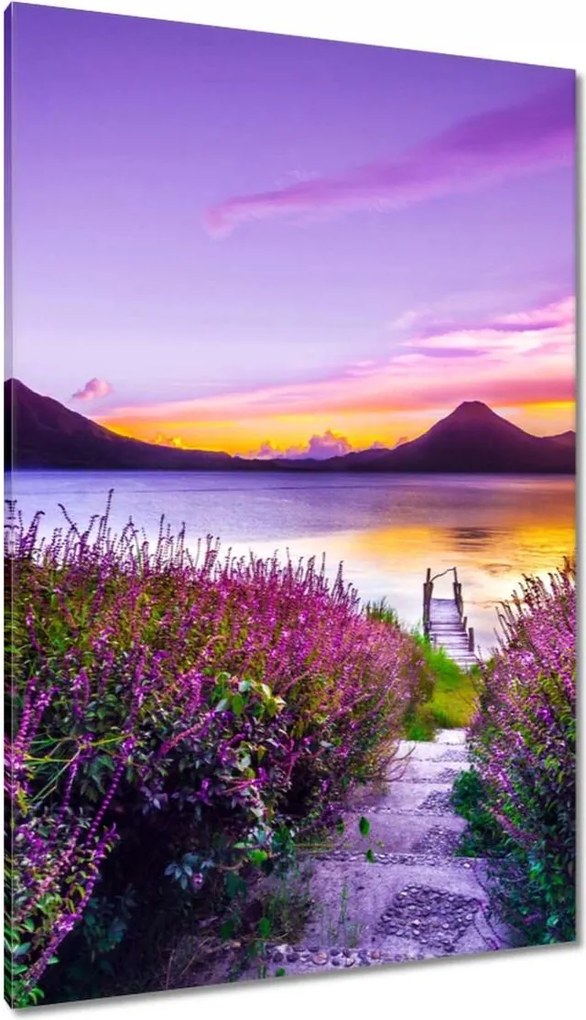 Festmények 80x120 Gyönyörű tájkép Tájkép