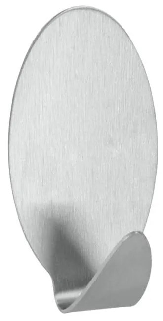 Bob 4 db-os rozsdamentes acél öntapadós akasztó szett - Metaltex