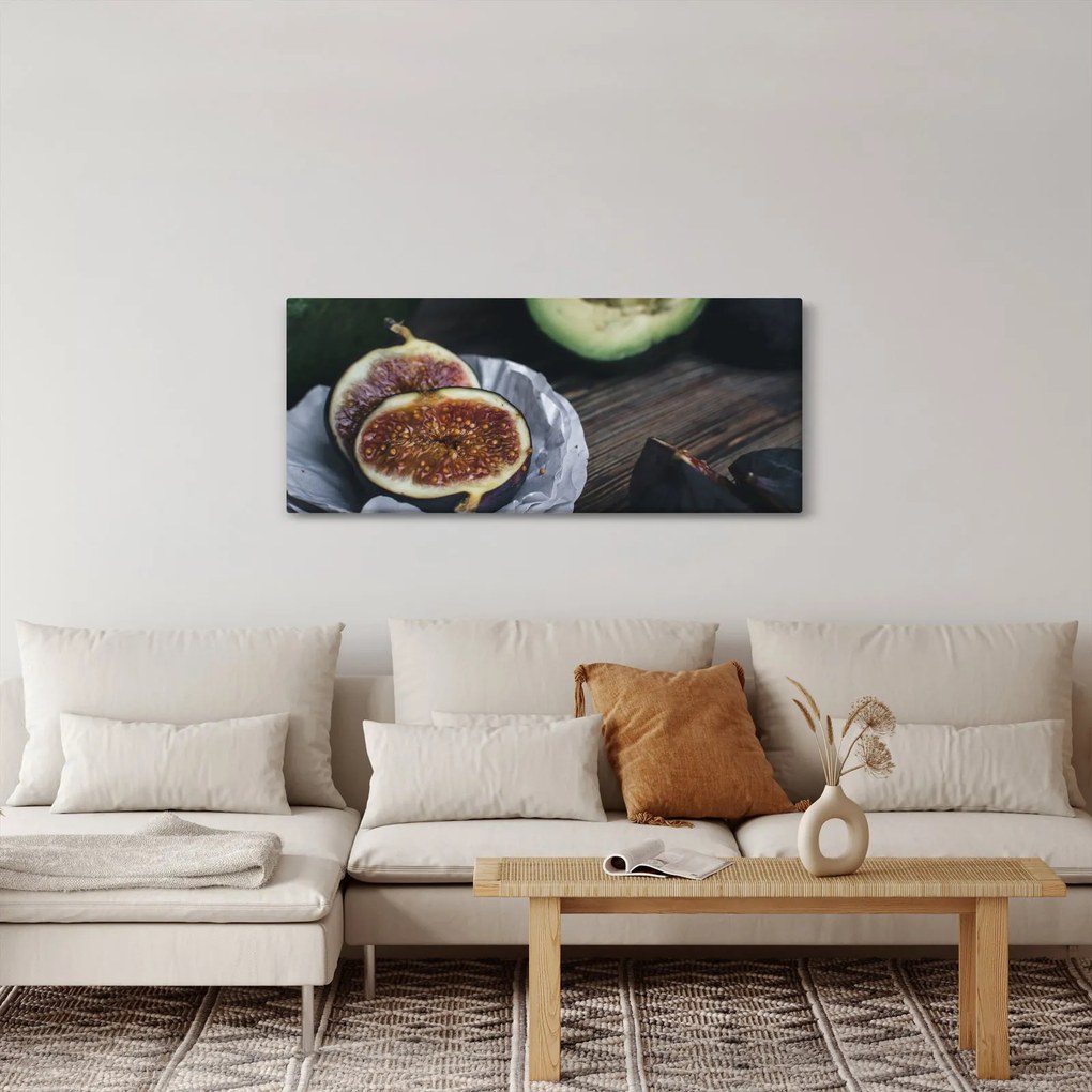 Füge és avokádó képe (120x50 cm)