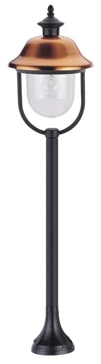 Prezent PREZENT 3078 - SANGHAI állólámpa 1xE27/60W vörösréz IP44 3078