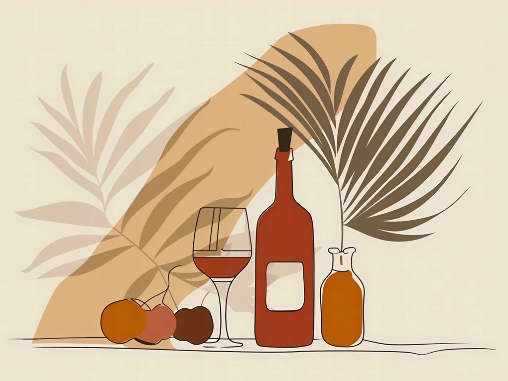 Poszter 100x75cm Winko a pálmafák mellett