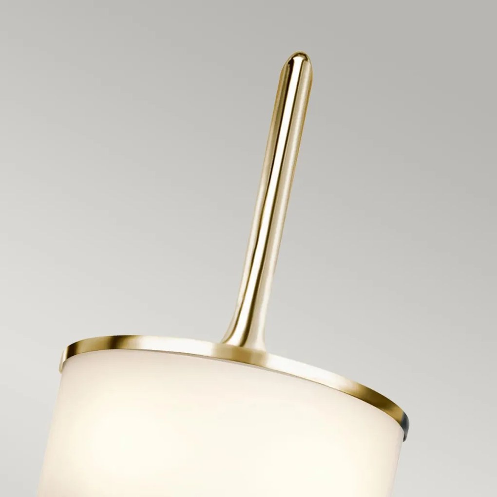 Kichler MONA KL-MONA-S-PB Fali lámpa 2x3,5W/G9 320LM IP44