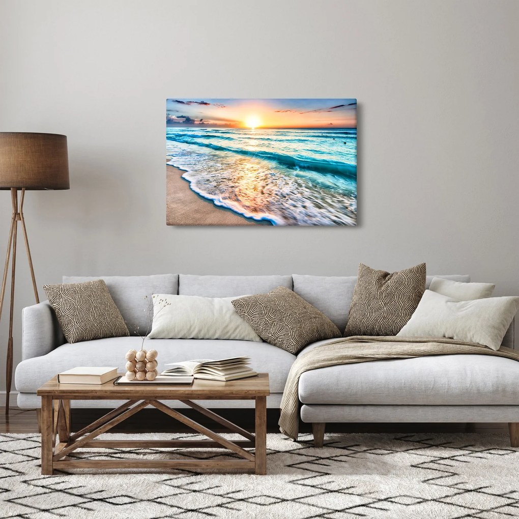 Kép - Tengeri strand (90x60 cm)