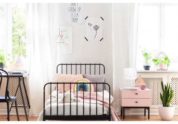 Gyereklámpa PIKKI 1xE27/60W/230V rózsaszín