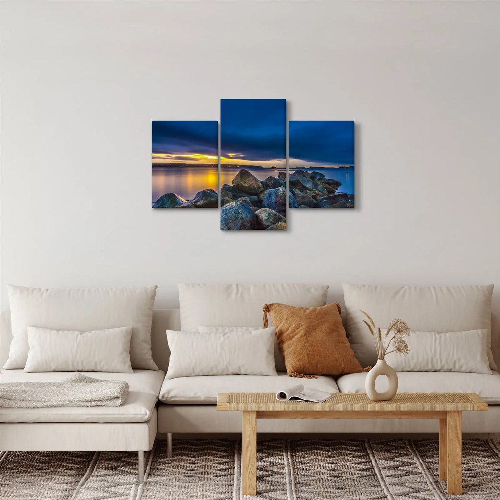 Kép - Felhők a víz felett (90x60 cm)