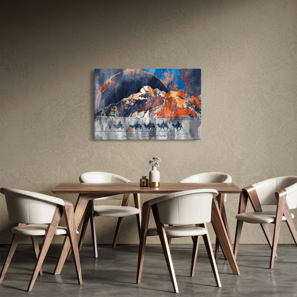 Kép - A sweathouse-ok illusztrációja (90x60 cm)