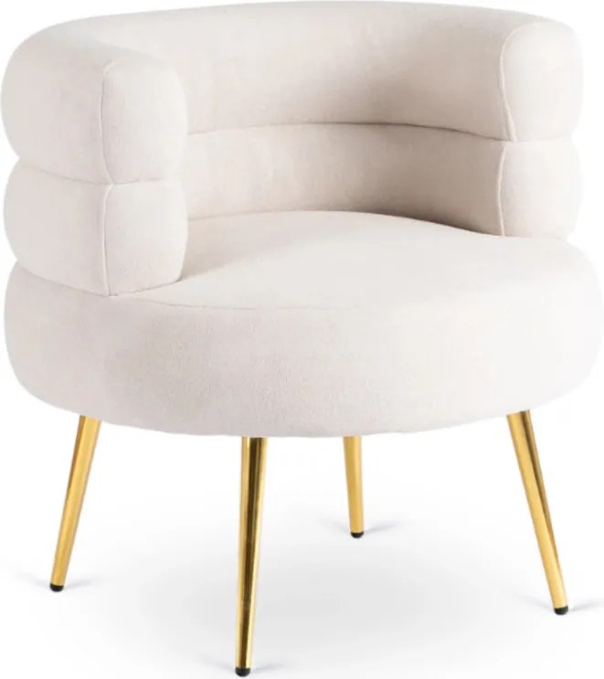 Fotel krém színben PRESTON