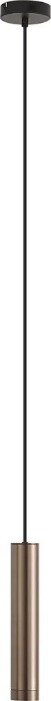 Design függőlámpa sötét bronz GU10 50mm IP44 - Tuba