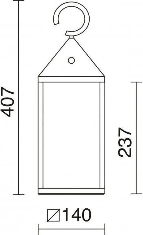Novolux ERICE 918A-L0103L-04 Állólámpa 1x2,2W/LED 187LM IP54