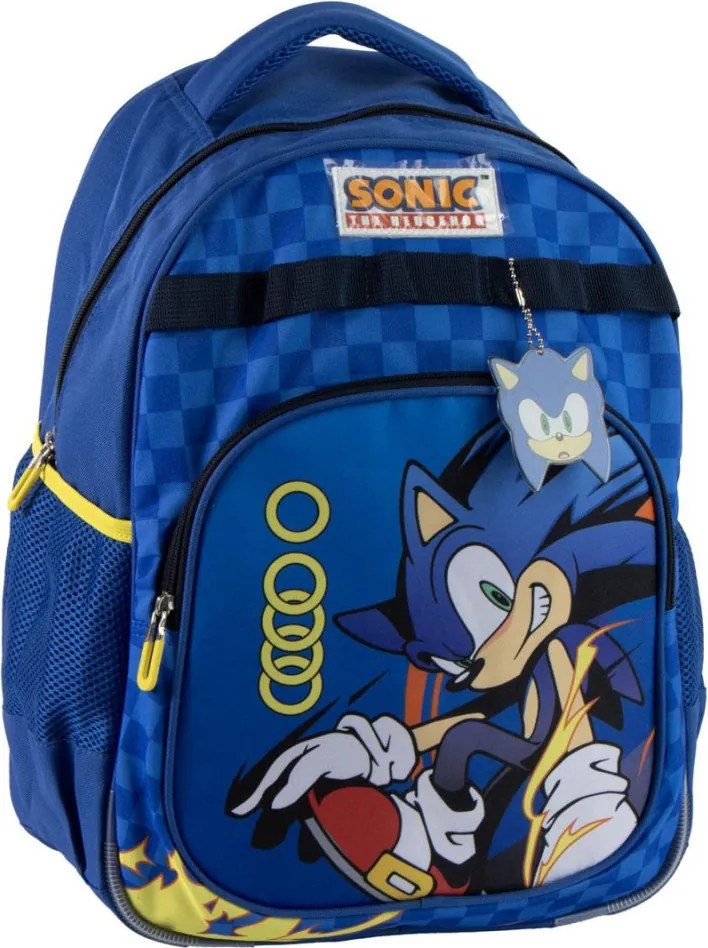 Sonic a sündisznó Sprint iskolatáska, táska 42 cm