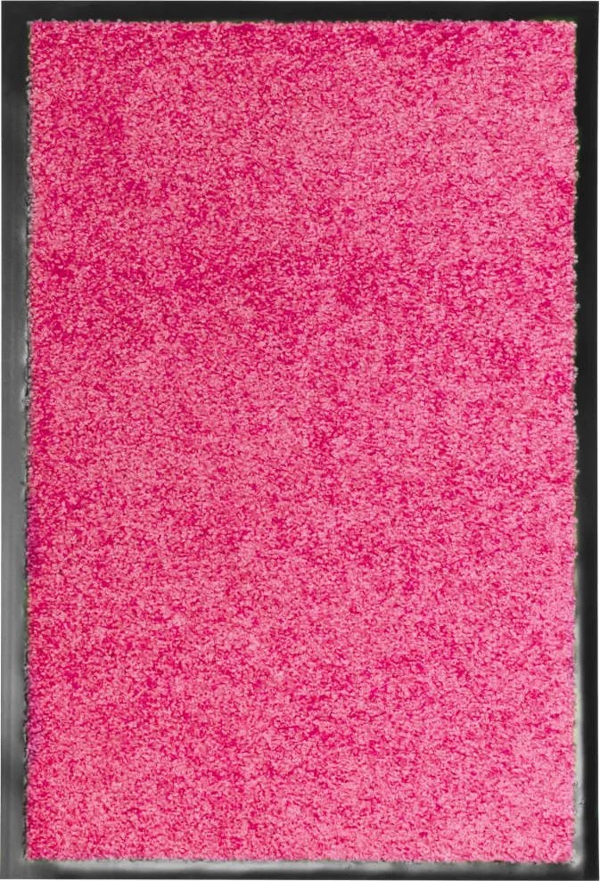 vidaXL rózsaszín kimosható lábtörlő 40 x 60 cm