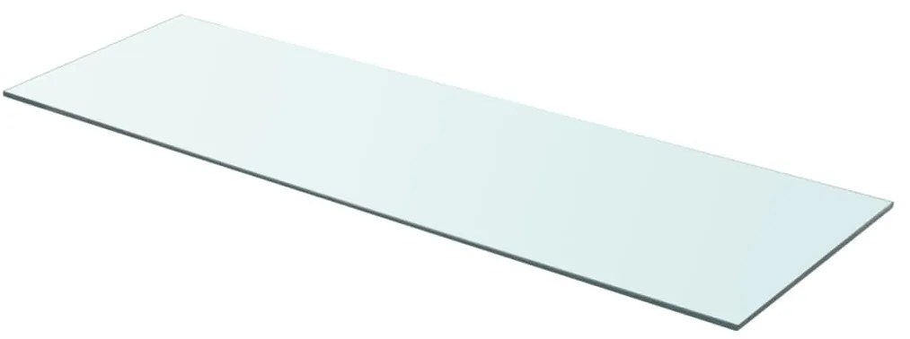 90x30 cm átlátszó panel üvegpolc