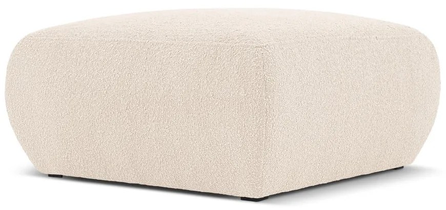 Bézs buklé puff Molino – Micadoni Home