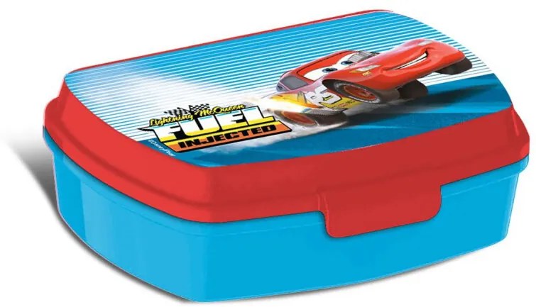 Disney Verdák Fuel Injected funny műanyag szendvicsdoboz