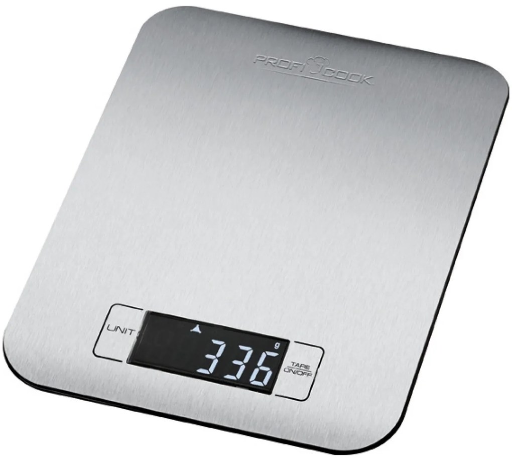 ProfiCook KW 1061 digitális konyhai mérleg,rozsdamentes acél