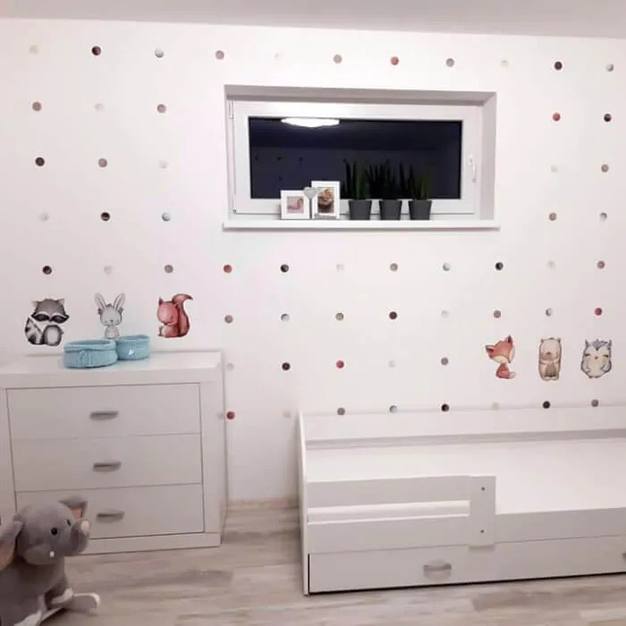 INSPIO Földszínű golyócskák, pöttyök