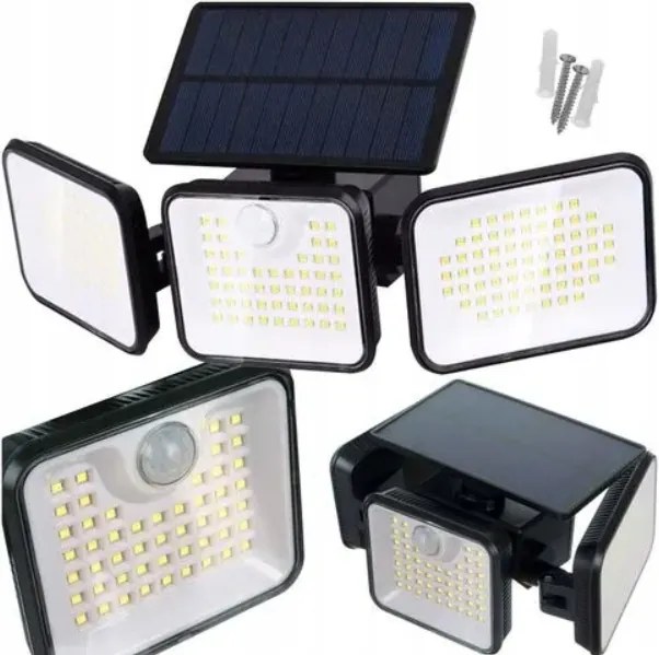 Kerti napelemes lámpa 180 Led Izoxis Szürkületi mozgásérzékelő IP65