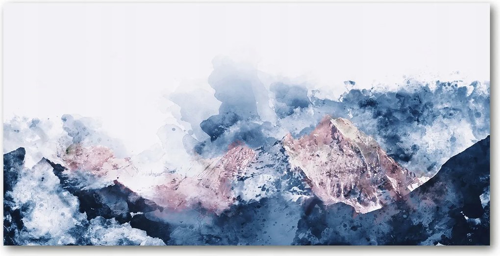 Fotó kép edzett üveg Hegyvidék 140x70