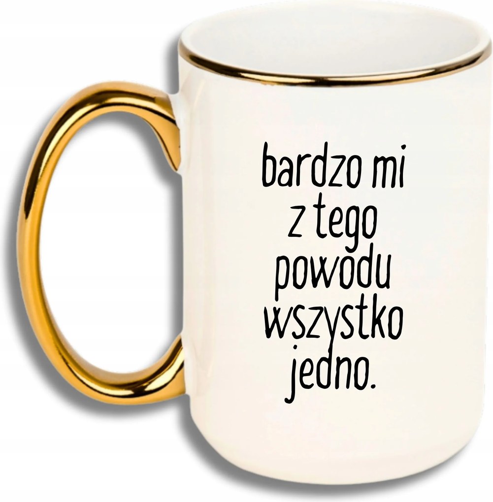 Bögre Nagy Fehér Arany Rant Vicces Ajándék Minden Mindegy