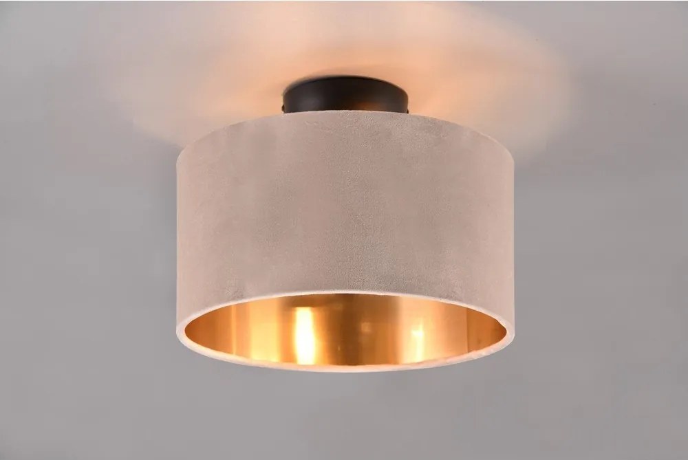 Fekete-bézs mennyezeti lámpa ø 30 cm Julieta – Trio