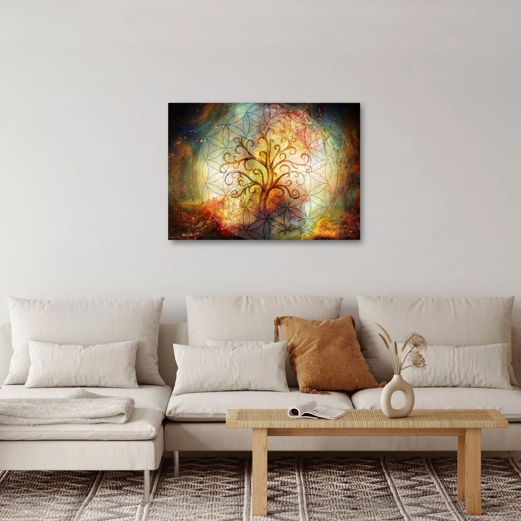 Absztrakt kép fáról (70x50 cm)