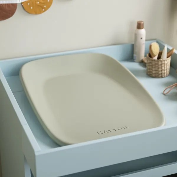 Nattou - Pelenkázó alátét SOFTY 50x70 cm zöld