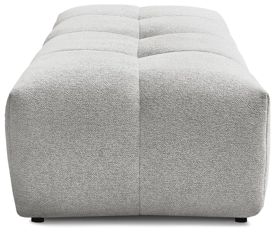 Világosszürke zsenília lábtartó Everest – Bobochic Paris