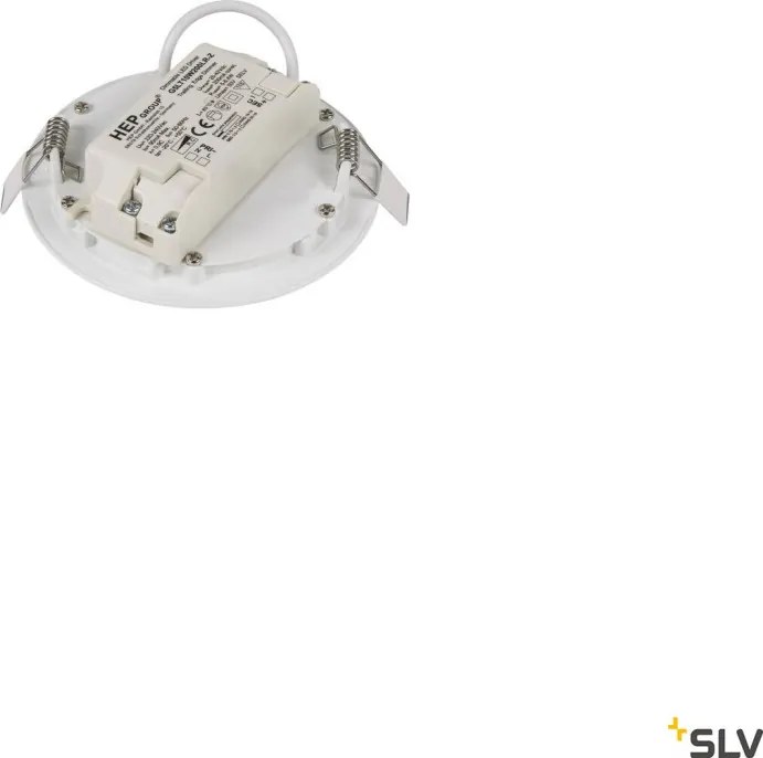 SLV SENSER 1003008 Beépíthető spotlámpa 1xLED 3000K 420LM IP20