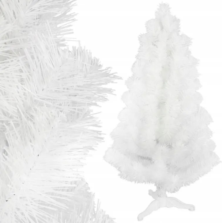 műkarácsonyfa fehér 90 cm Goliat Lengyel Gyártás