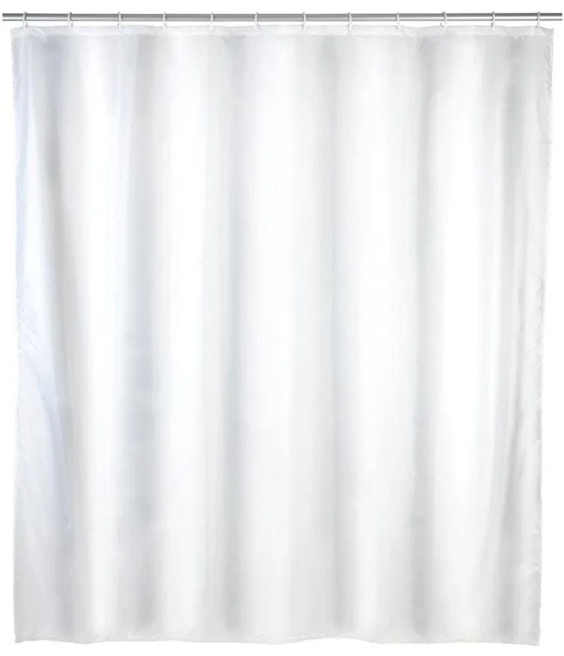 WENKO 19104100 - Zuhanyfüggöny 180x200 cm fehér