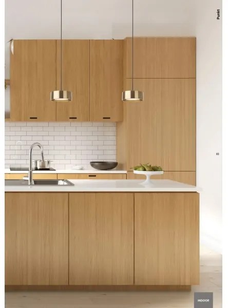 Redo 01-3099 - LED Csillár zsinóron PUNKT LED/6W/230V átm. 15 cm fehér