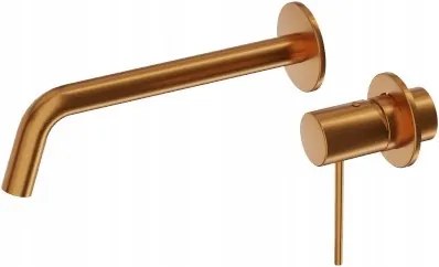 Orion Brushed Copper Falsík alatti mosdó csaptelep Modern design