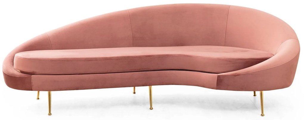 3 személyes kanapé Eses Jobbos - Pink