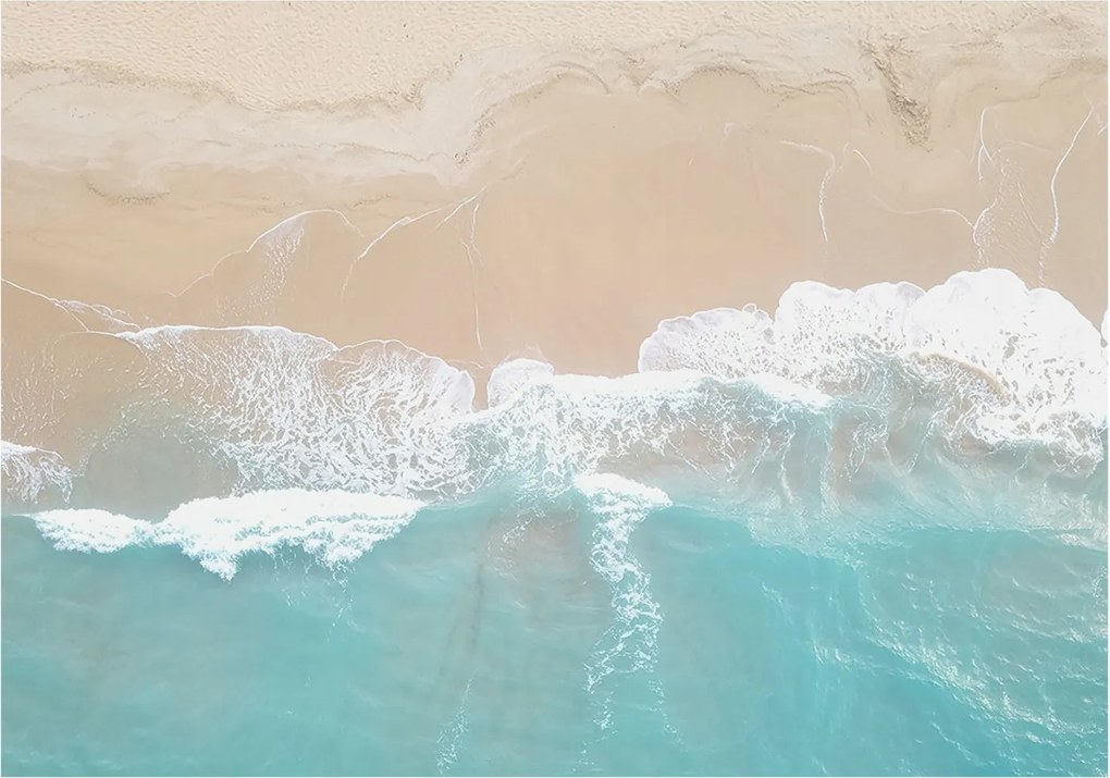 Flizelin tapéta fali flizelin prémium zümmögő hullámok 312x219 ragasztó