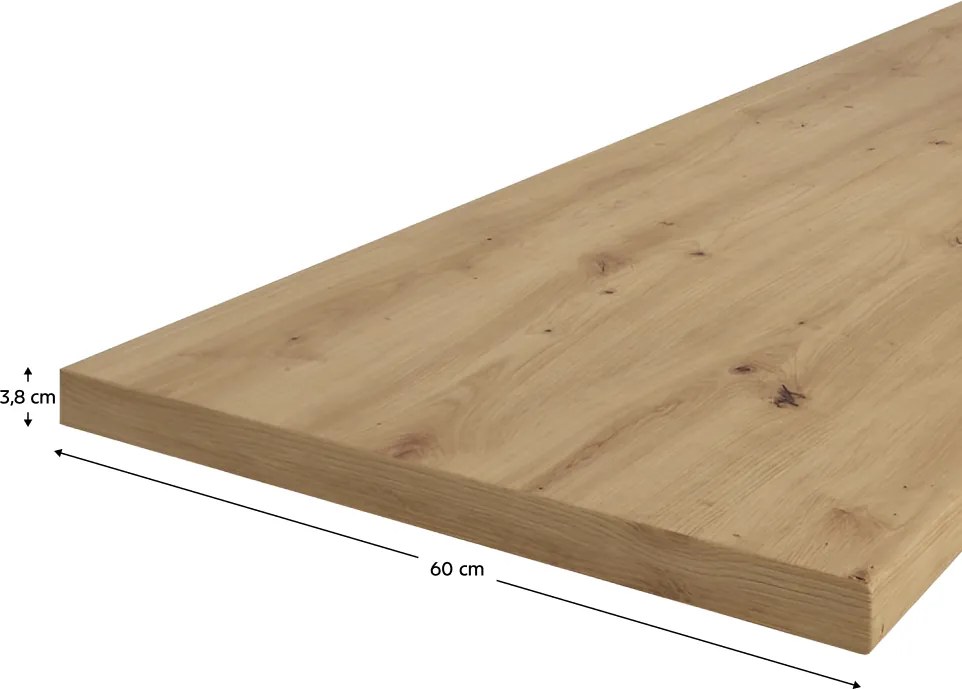 Munkalap, vastagság 3,8 cm, R20315, artisan tölgy