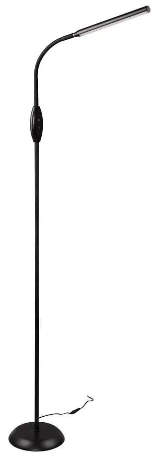 Fekete LED állólámpa (magasság 145 cm) Toro – Trio