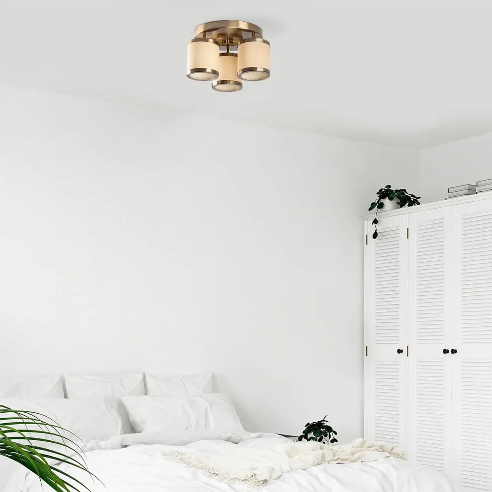 Bronzszínű mennyezeti lámpa Way – Opviq lights